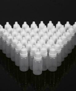 10ml Empty Plastic Squeezable Dropper Bottle